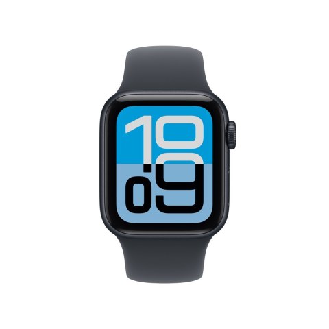 Apple Watch SE 3 GPS 40 mm z aluminiową kopertą w kolorze Midnight i sportową bransoletką Midnight - rozmiar S/M Apple Watch SE 3 GPS 40 mm z aluminiową kopertą w kolorze Midnight i sportową bransoletką Midnight - rozmiar S/M