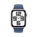 Apple Watch SE GPS 44mm Silver Aluminium Case Sport Band