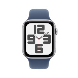 Apple Watch SE GPS 44mm Srebrny Aluminium z Denim Band