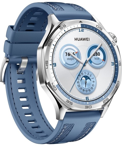 Huawei WATCH GT5 46mm 3,63 cm (1.43") AMOLED Cyfrowy 466 x 466 px Stal nierdzewna GPS Huawei WATCH GT5 46mm 3,63 cm (1.43") AMOLED Cyfrowy 466 x 466 px Stal nierdzewna GPS
