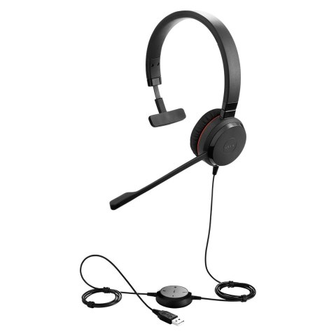 Jabra Evolve 20SE UC Mono Zestaw słuchawkowy Przewodowa Opaska na głowę Biuro/centrum telefoniczne USB Typu-A Bluetooth Czarny Jabra Evolve 20SE UC Mono Zestaw słuchawkowy Przewodowa Opaska na głowę Biuro/centrum telefoniczne USB Typu-A Bluetooth Czarny