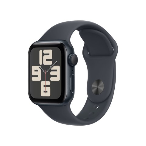 Zegarek Apple Watch SE (2024) GPS 40mm Midnight Aluminium Case with Sport Band M/L - Midnight Zegarek Apple Watch SE (2024) GPS 40mm Midnight Aluminium Case with Sport Band M/L - Midnight