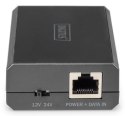 Digitus Rozgałęźnik Gigabit Ethernet PoE, 802.3bt, 51 W
