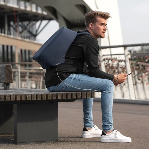 XD DESIGN PLECAK ANTYKRADZIEŻOWY BOBBY HERO REGULAR NIEBIESKI P/N: P705.299 XD DESIGN PLECAK ANTYKRADZIEŻOWY BOBBY HERO REGULAR NIEBIESKI P/N: P705.299