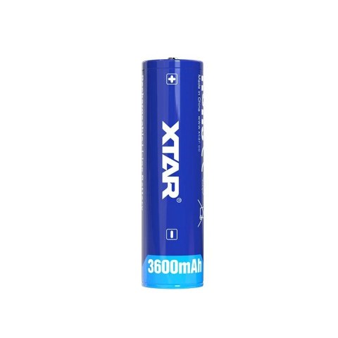 XTAR AKUMULATOR 18650 3,6V 3600MAH LI-ION Z ZABEZPIECZENIEM 18650-3600 XTAR AKUMULATOR 18650 3,6V 3600MAH LI-ION Z ZABEZPIECZENIEM 18650-3600