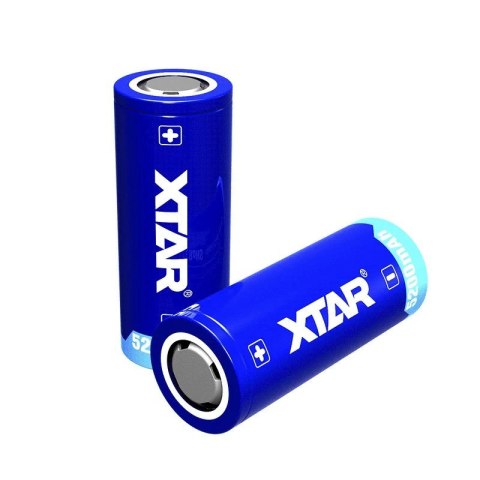 XTAR AKUMULATOR 26650 3,6V 5200MAH LI-ION Z ZABEZPIECZENIEM 26650-5200 XTAR AKUMULATOR 26650 3,6V 5200MAH LI-ION Z ZABEZPIECZENIEM 26650-5200
