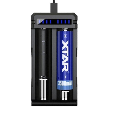 XTAR ŁADOWARKA DO AKUMULATORÓW LI-ION 18650 USB-C SC2 XTAR ŁADOWARKA DO AKUMULATORÓW LI-ION 18650 USB-C SC2