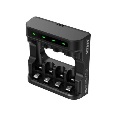 XTAR ŁADOWARKA DO AKUMULATORÓW R03 / AAA ORAZ R6 / AA LI-ION 1,5V / NIMH L4 XTAR ŁADOWARKA DO AKUMULATORÓW R03 / AAA ORAZ R6 / AA LI-ION 1,5V / NIMH L4