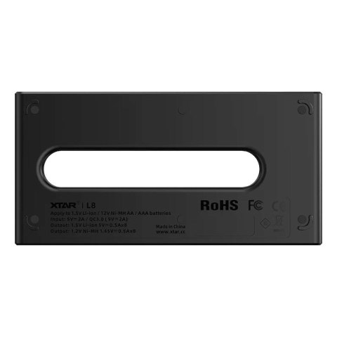 XTAR ŁADOWARKA DO AKUMULATORÓW R03 / AAA ORAZ R6 / AA LI-ION 1,5V / NIMH L8 XTAR ŁADOWARKA DO AKUMULATORÓW R03 / AAA ORAZ R6 / AA LI-ION 1,5V / NIMH L8