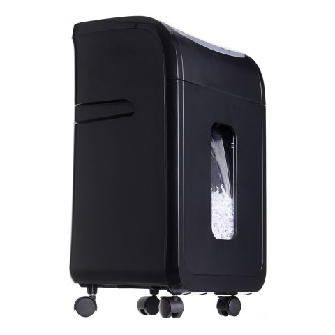 Niszczarka Activejet ASH-2502C, P-4, 28 l, ścinki 4x40 mm, 25 kartek, czarna Niszczarka Activejet ASH-2502C, P-4, 28 l, ścinki 4x40 mm, 25 kartek, czarna