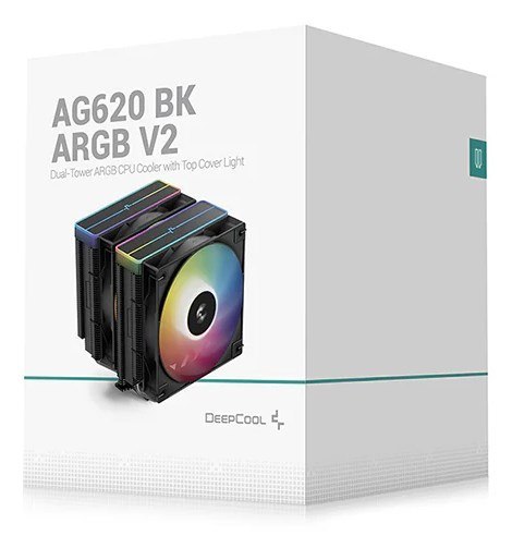 Chłodzenie DeepCool AG620 BK ARGB V2 Chłodzenie DeepCool AG620 BK ARGB V2