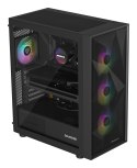 Obudowa komputera Genesis NLG-2321 czarna zest. do chłodzenia płynami