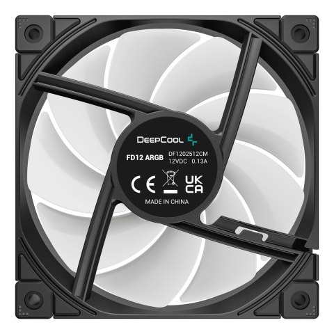 Deepcool R-FD12-BKAPN3-G ARGB-3 IN 1 Performance 120mm Fan Black 3-Pack Deepcool R-FD12-BKAPN3-G ARGB-3 IN 1 Performance 120mm Fan Black 3-Pack