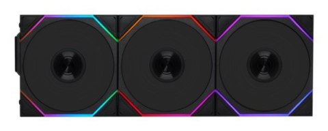 Wentylator Lian Li UNI FAN TL Wireless Lüfter, ARGB, PWM, 3er-Pack - 120 mm, czarny Wentylator Lian Li UNI FAN TL Wireless Lüfter, ARGB, PWM, 3er-Pack - 120 mm, czarny