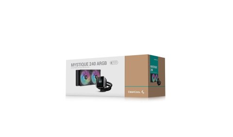 DeepCool MYSTIQUE 240 ARGB Procesor Chłodnica cieczy all-in-one 12 cm Czarny 1 szt. DeepCool MYSTIQUE 240 ARGB Procesor Chłodnica cieczy all-in-one 12 cm Czarny 1 szt.
