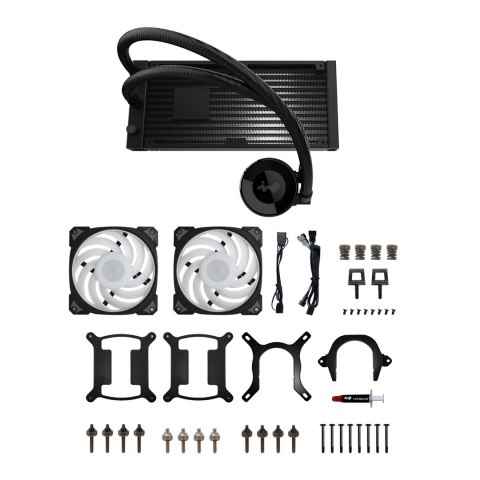 In Win IW-LC-MR24 system chłodzenia komputerów Procesor Zestaw do chłodzenia płynami 12 cm Czarny In Win IW-LC-MR24 system chłodzenia komputerów Procesor Zestaw do chłodzenia płynami 12 cm Czarny