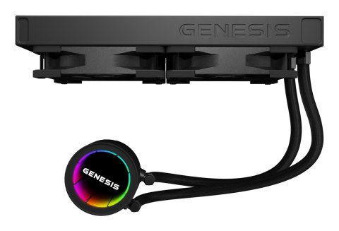 Obudowa komputera GENESIS NLG-2319 Zestaw do chłodzenia płynami Czarny Obudowa komputera GENESIS NLG-2319 Zestaw do chłodzenia płynami Czarny