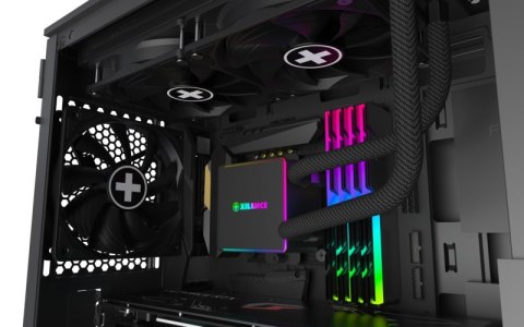 Xilence LiQuRizer RGB XC982 Procesor Zestaw do chłodzenia płynami 12 cm Czarny Xilence LiQuRizer RGB XC982 Procesor Zestaw do chłodzenia płynami 12 cm Czarny