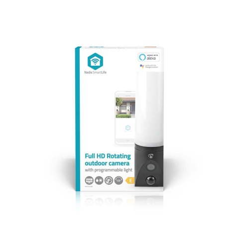 Kamera Nedis SmartLife model WIFICOL20BK, Zewnętrzna, Wi-Fi Kamera Nedis SmartLife model WIFICOL20BK, Zewnętrzna, Wi-Fi