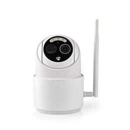 Zewnętrzna kamera Wi-Fi Nedis SmartLife Full HD 1080p z czujnikiem ruchu i noktowizją, IP65, 5 V DC