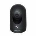 Obrotowa Kamera Foscam WiFi R8M 8MP Radar mikrofalowy Czarna