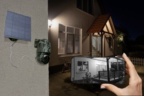 Technaxx Überwachungsset 4G PT Dome TX-290 z panelem solarnym - kamera sieciowa Technaxx Überwachungsset 4G PT Dome TX-290 z panelem solarnym - kamera sieciowa