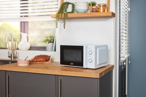 Beko MOC20100WFB kuchenka mikrofalowa wolnostojąca 700 W, 20 L Biała Beko MOC20100WFB kuchenka mikrofalowa wolnostojąca 700 W, 20 L Biała