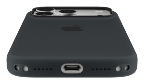 Silikonowe etui Apple iPhone 17 Pro z MagSafe - czarne Silikonowe etui Apple iPhone 17 Pro z MagSafe - czarne