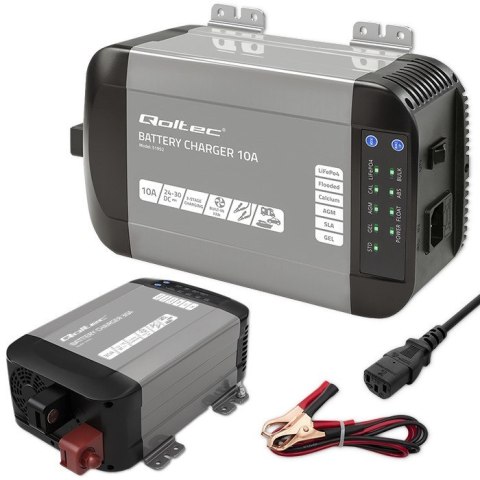 Inteligentna profesjonalna ładowarka Monolith do akumulatorów LiFePO4 AGM GEL SLA 30A 12V Inteligentna profesjonalna ładowarka Monolith do akumulatorów LiFePO4 AGM GEL SLA 30A 12V