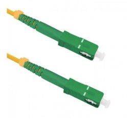 Qoltec 54281 kabel InfiniBand / światłowodowy 1 m SC Zielony, Żółty