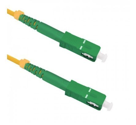 Qoltec 54281 kabel InfiniBand / światłowodowy 1 m SC Zielony, Żółty