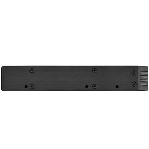 Silverstone SST-FS202B panel drive bay Czarny Silverstone SST-FS202B panel drive bay Czarny