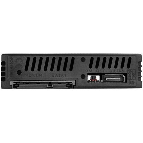Silverstone SST-FS202B panel drive bay Czarny Silverstone SST-FS202B panel drive bay Czarny