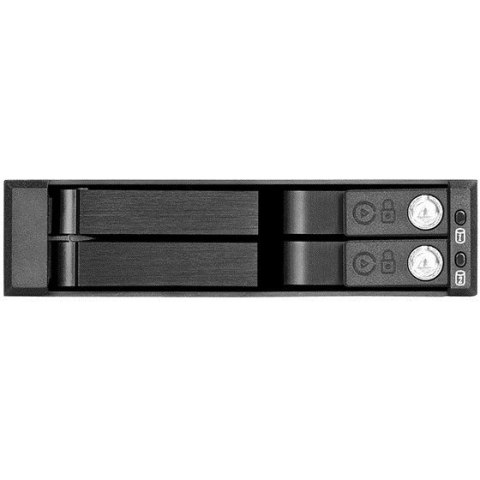 Silverstone SST-FS202B panel drive bay Czarny Silverstone SST-FS202B panel drive bay Czarny