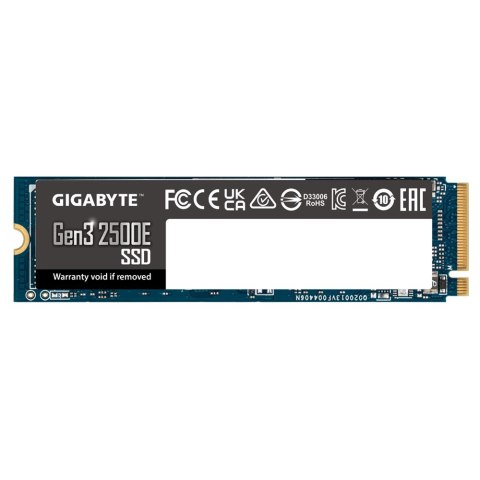 GIGABYTE Gen3 2500E SSD 1TB M.2 PCI Express 3.0 NVMe 3D NAND GIGABYTE Gen3 2500E SSD 1TB M.2 PCI Express 3.0 NVMe 3D NAND