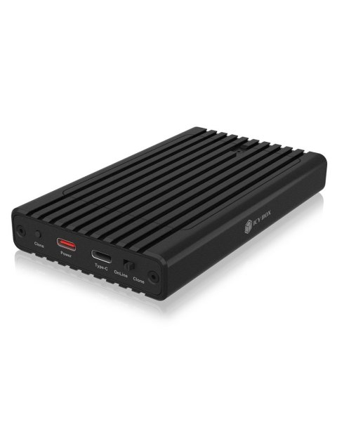 Adapter IcyBox z funkcją klonowania dla M.2 NVMe SSD USB3.2 Gen2 retail Adapter IcyBox z funkcją klonowania dla M.2 NVMe SSD USB3.2 Gen2 retail