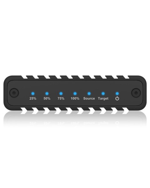 Adapter IcyBox z funkcją klonowania dla M.2 NVMe SSD USB3.2 Gen2 retail Adapter IcyBox z funkcją klonowania dla M.2 NVMe SSD USB3.2 Gen2 retail