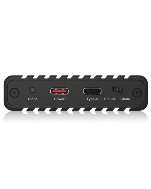 Adapter IcyBox z funkcją klonowania dla M.2 NVMe SSD USB3.2 Gen2 retail Adapter IcyBox z funkcją klonowania dla M.2 NVMe SSD USB3.2 Gen2 retail