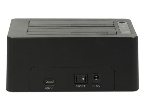 Delock USB Type-C 3.1 Stacja dokująca na 2 x SATA HDD / SSD Delock USB Type-C 3.1 Stacja dokująca na 2 x SATA HDD / SSD