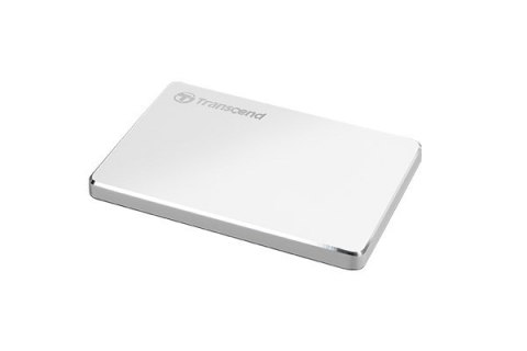Transcend StoreJet 25C3S zewnętrzny dysk twarde 2 TB 2.5" USB Type-C 3.2 Gen 1 (3.1 Gen 1) Srebrny