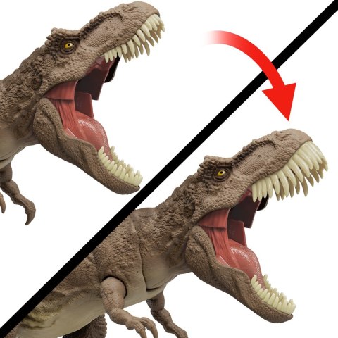 Figurka Mattel Jurassic World T-Rex Totalny atak HXF53 WB2 Figurka Mattel Jurassic World T-Rex Totalny atak HXF53 WB2