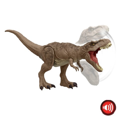 Figurka Mattel Jurassic World T-Rex Totalny atak HXF53 WB2 Figurka Mattel Jurassic World T-Rex Totalny atak HXF53 WB2