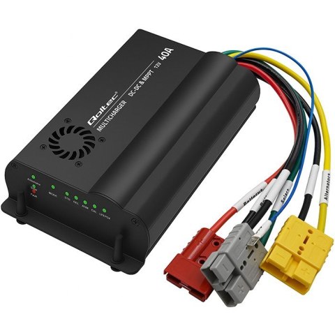Automatyczna Ładowarka DC-DC 12V z regulatorem MPPT 40A LiFePO4 AGM GEL STD Automatyczna Ładowarka DC-DC 12V z regulatorem MPPT 40A LiFePO4 AGM GEL STD