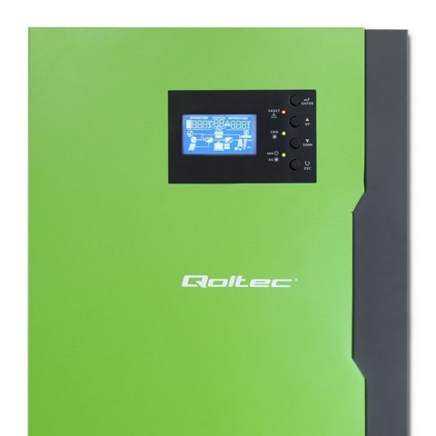Hybrydowy inwerter solarny Qoltec Off-Grid 6KVA | 3,5kW | 100A | 24V | MPPT | Sinus Hybrydowy inwerter solarny Qoltec Off-Grid 6KVA | 3,5kW | 100A | 24V | MPPT | Sinus