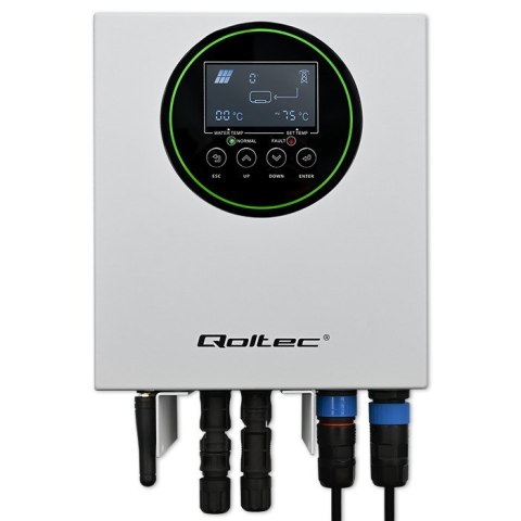 Qoltec Inwerter Przetwornica solarna do grzania wody ECO Solar Boost MPPT BYPASS LCD 3kW/4kW Wi-fi Qoltec Inwerter Przetwornica solarna do grzania wody ECO Solar Boost MPPT BYPASS LCD 3kW/4kW Wi-fi