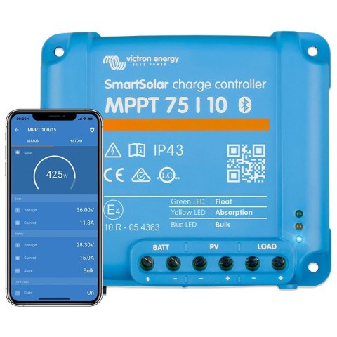 Victron Energy SmartSolar MPPT 75/10 Victron Energy SmartSolar MPPT 75/10