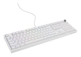 Klawiatura GENESIS THOR 404 uniwersalne USB QWERTY Angielski Biały