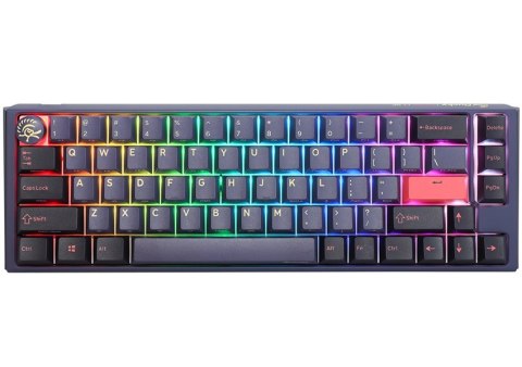 Klawiatura Ducky One 3 SF Gaming USB QWERTY US Angielski Niebieski Klawiatura Ducky One 3 SF Gaming USB QWERTY US Angielski Niebieski