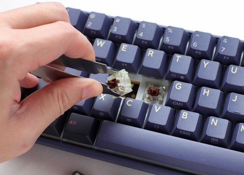 Klawiatura Ducky One 3 SF Gaming USB QWERTY US Angielski Niebieski Klawiatura Ducky One 3 SF Gaming USB QWERTY US Angielski Niebieski