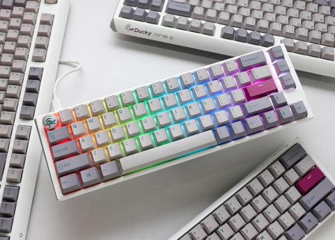 Klawiatura Ducky One 3 SF Gaming USB QWERTY US International Szary Klawiatura Ducky One 3 SF Gaming USB QWERTY US International Szary
